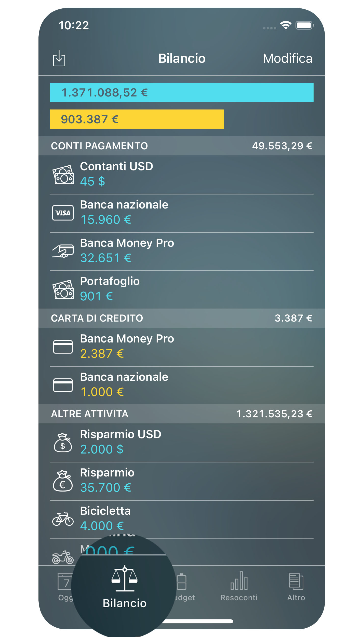 Money Tracker - Conti - iPhone