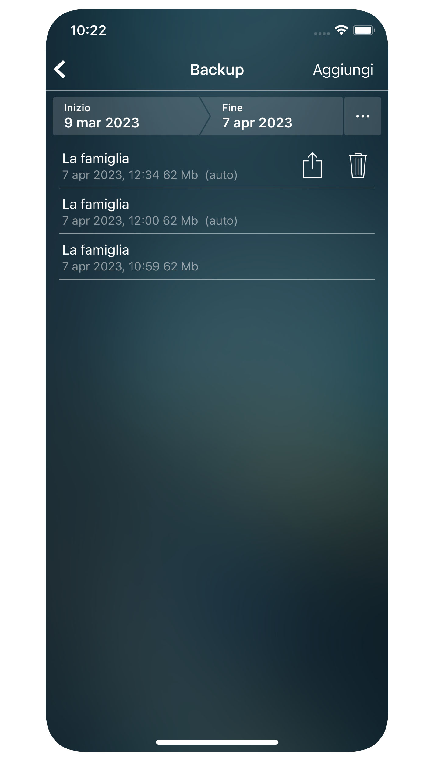 Money Tracker - Backup - iPhone